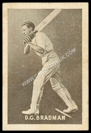 Griffiths Bros - 'Cricketers (Cruising Toffee)' (1937) - D.G. Bradman **PSA1.5**