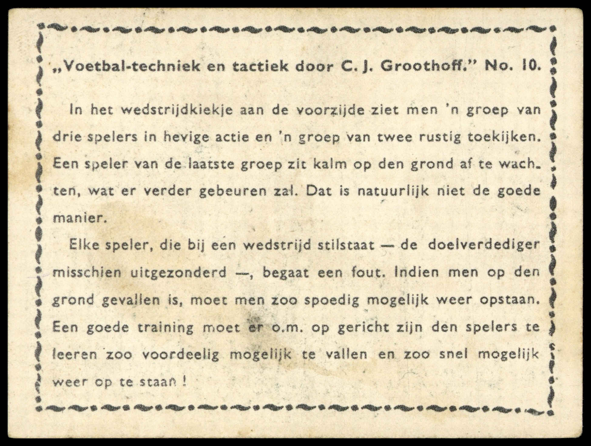 Groothoff (Phillips) - 'Football' (1932) - 0 Groothoff (Phillips) - 'Football' (1932) - 0