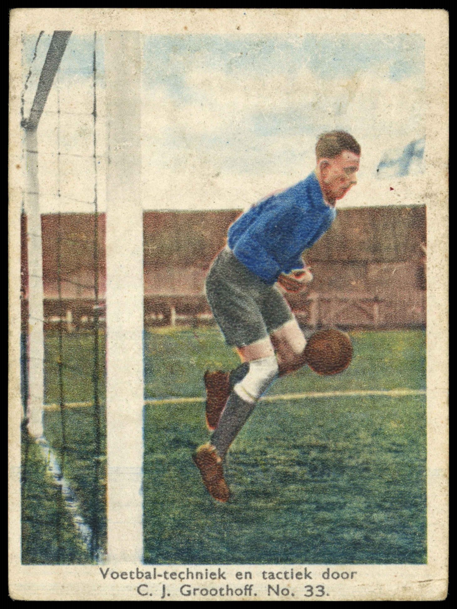 Groothoff (Phillips) - 'Football' (1932) - Belgium v Netherlands 1932 Groothoff (Phillips) - 'Football' (1932) - Belgium v Netherlands 1932