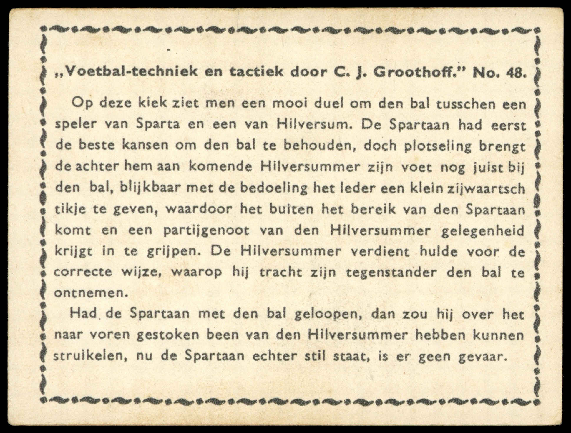 Groothoff (Phillips) - 'Football' (1932) - 0 Groothoff (Phillips) - 'Football' (1932) - 0