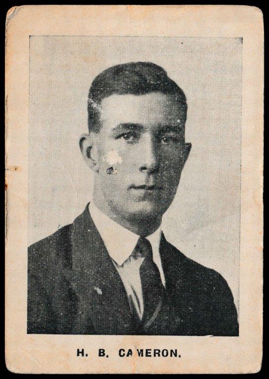 Hartley's - 'South African English Cricket Tour 1929' (1929) - H.B. Cameron (Transvaal) Hartley's - 'South African English Cricket Tour 1929' (1929) - H.B. Cameron (Transvaal)