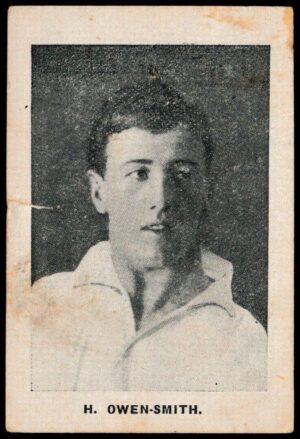 Hartley's - 'South African English Cricket Tour 1929' (1929) - H. Owen-Smith (Western Province)