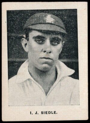Hartley's - 'South African English Cricket Tour 1929' (1929) - I.J. Siedle (Natal)