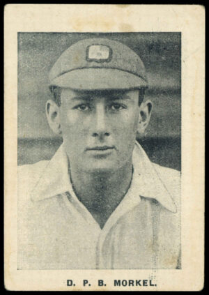 Hartley's - 'South African English Cricket Tour 1929' (1929) - D.P.B. Morkel (Western Province) Hartley's - 'South African English Cricket Tour 1929' (1929) - D.P.B. Morkel (Western Province)