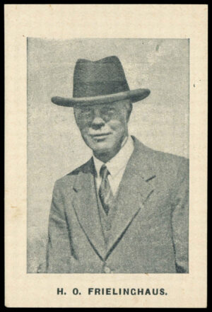Hartley's - 'South African English Cricket Tour 1929' (1929) - H.O. Frielinghaus (Manager)
