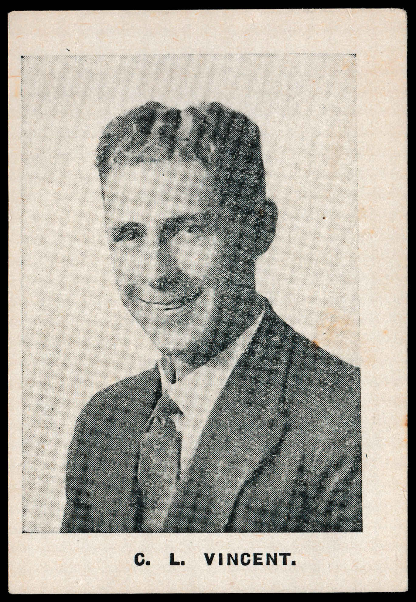 Hartley's - 'South African English Cricket Tour 1929' - C.L. Vincent (Transvaal)