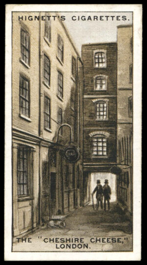 Hignett - 'Celebrated Old Inns' (1925) - #11 - The Cheshire Cheese - Fleet Street - London