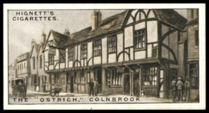 Hignett - 'Celebrated Old Inns' (1925) - #35 - The Ostrich - Colnbrook