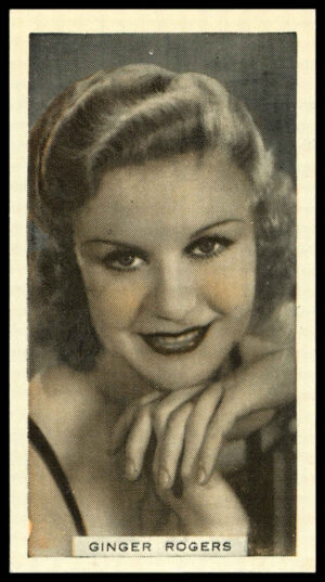 Hill (R&J) - 'Cinema Celebrities (A)' - Ginger Rogers (1937)