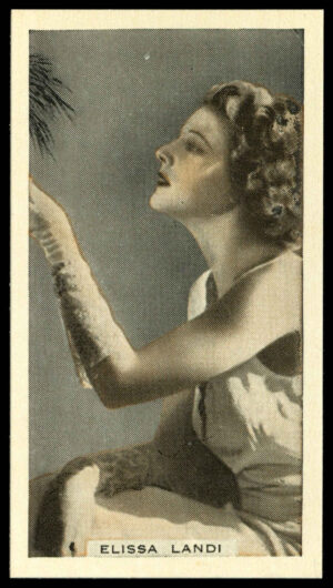Hill (R&J) - 'Cinema Celebrities (A)' - Elissa Landi (1950) Hill (R&J) - 'Cinema Celebrities (A)' - Elissa Landi (1950)