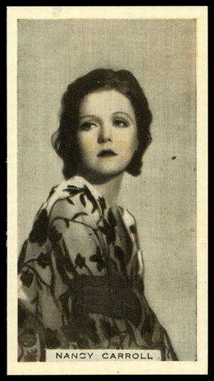 Hill (R&J) - 'Cinema Celebrities (A)' - Nancy Carroll (1952) Hill (R&J) - 'Cinema Celebrities (A)' - Nancy Carroll (1952)