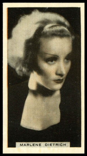 Hill (R&J) - 'Cinema Celebrities (A)' - Marlene Dietrich (1967) Hill (R&J) - 'Cinema Celebrities (A)' - Marlene Dietrich (1967)