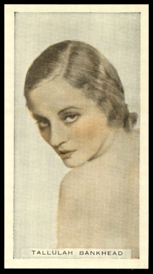 Hill (R&J) - 'Cinema Celebrities (A)' - Tallulah Bankhead (1944)