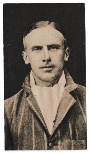 Hill (R&J) - 'Famous Cricketers' (1923) - Card #2 - A.E.R. Gilligan (Sussex)