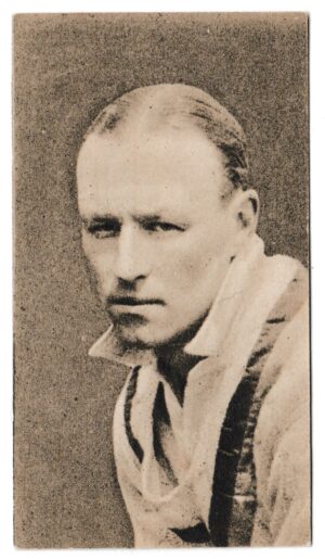 Hill (R&J) - 'Famous Cricketers' (1923) - Card #23 - A.W. Carr (Nottinghamshire)