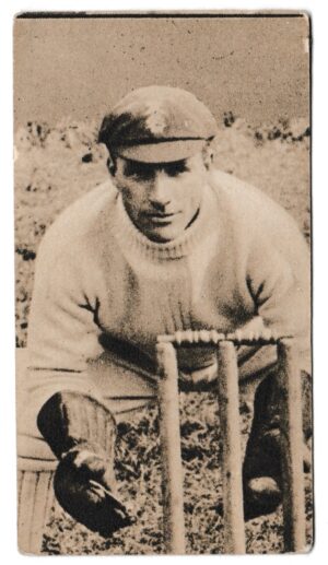 Hill (R&J) - 'Famous Cricketers' (1923) - Card #29 - H. Strudwick (Surrey)