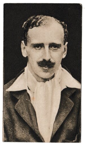 Hill (R&J) - 'Famous Cricketers' (1923) - Card #35 - P.G.H. Fender (Surrey)