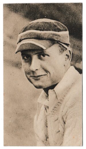 Hill (R&J) - 'Famous Cricketers' (1923) - Card #37 - G. Wilson (Yorkshire) Hill (R&J) - 'Famous Cricketers' (1923) - Card #37 - G. Wilson (Yorkshire)