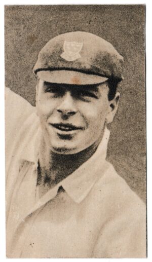 Hill (R&J) - 'Famous Cricketers' (1923) - Card #39 - V.W.C. Jupp (Sussex)