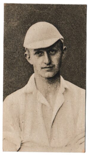 Hill (R&J) - 'Famous Cricketers' (1923) - Card #9 - Hon. D.F. Brand (Cambridge University)
