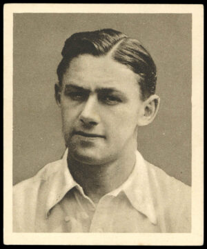 Hill (R&J) - 'Famous Cricketers inc.S. Africa (L)' (1924) - G.O. Allen (Middlesex) Hill (R&J) - 'Famous Cricketers inc.S. Africa (L)' (1924) - G.O. Allen (Middlesex)