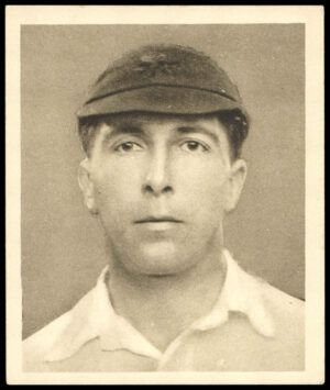 Hill (R&J) - 'Famous Cricketers inc.S. Africa (L)' (1924) - J.R. Barnes (Lancashire) Hill (R&J) - 'Famous Cricketers inc.S. Africa (L)' (1924) - J.R. Barnes (Lancashire)