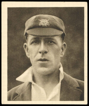 Hill (R&J) - 'Famous Cricketers inc.S. Africa (L)' (1924) - G.M. Lee (Nottinghamshire) Hill (R&J) - 'Famous Cricketers inc.S. Africa (L)' (1924) - G.M. Lee (Nottinghamshire)