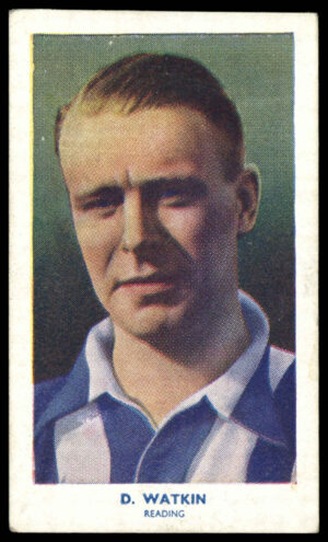 Hill (R&J) - 'Famous Footballers (51-75)' (1939) - D. Watkin (Reading).