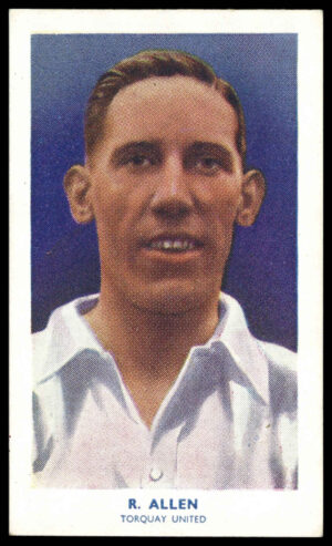 Hill (R&J) - 'Famous Footballers (51-75)' (1939) - R. Allen (Torquay United)