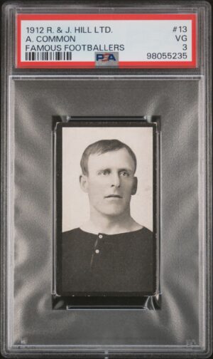 Hill (R&J) - 'Famous Footballers (1912)' (1912) - A. Common (Woolwich Arsenal) **PSA3** Hill (R&J) - 'Famous Footballers (1912)' (1912) - A. Common (Woolwich Arsenal) **PSA3**
