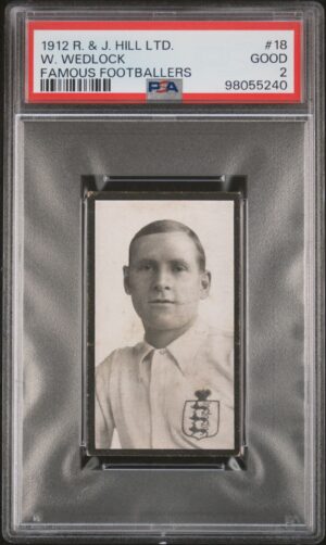 Hill (R&J) - 'Famous Footballers (1912)' (1912) - W. Wedlock (Bristol City) **PSA2** Hill (R&J) - 'Famous Footballers (1912)' (1912) - W. Wedlock (Bristol City) **PSA2**