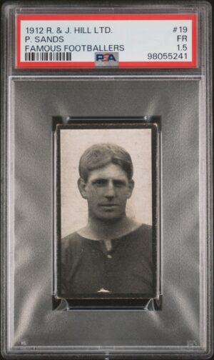 Hill (R&J) - 'Famous Footballers (1912)' (1912) - P. Sands (Woolwich Arsenal) **PSA1.5** Hill (R&J) - 'Famous Footballers (1912)' (1912) - P. Sands (Woolwich Arsenal) **PSA1.5**