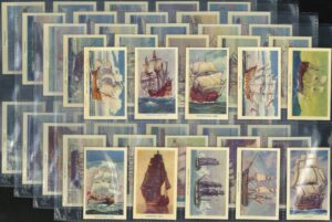 Hill (R&J) - 'Famous Ships (Varnished)' - Complete Set (1940)