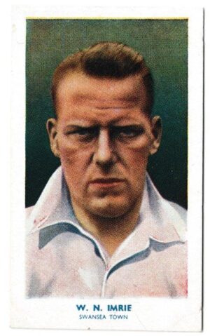 Hill (R&J) - 'Famous Footballers' (1939) - Card #54 - W.M. Imrie (Swansea Town)