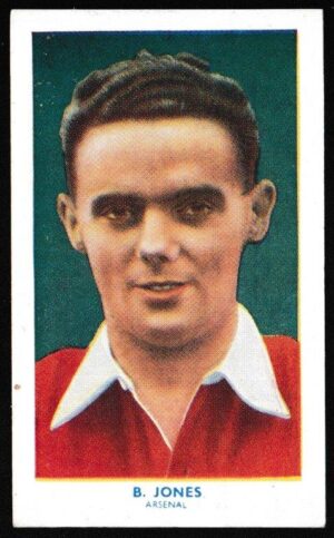 Hill (R&J) - 'Famous Footballers (Hy. Archer) Card #1 - Bryn Jones (Arsenal)