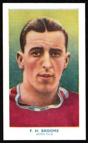 Hill (R&J) - 'Famous Footballers (Hy. Archer) Card #11 - Frank Broome (Aston Villa)