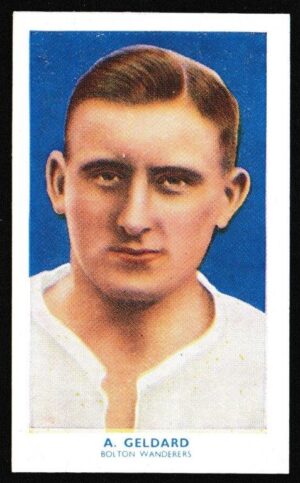 Hill (R&J) - 'Famous Footballers (Hy. Archer) Card #12 - Albert Geldard (Bolton Wanderers)