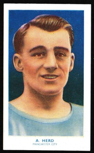 Hill (R&J) - 'Famous Footballers (Hy. Archer) Card #23 - Alexander Herd (Manchester City)