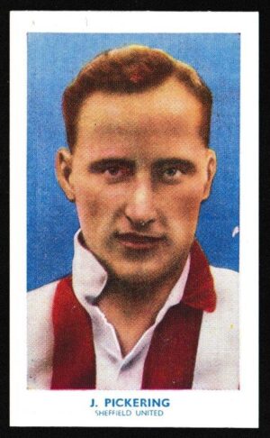 Hill (R&J) - 'Famous Footballers (Hy. Archer) Card #26 - Jack Pickering (Sheffield United)