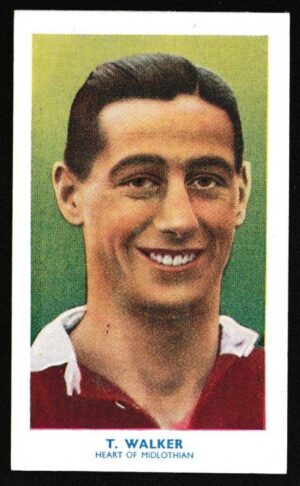 Hill (R&J) - 'Famous Footballers (Hy. Archer) Card #27 - Thomas Walker (Hearts)