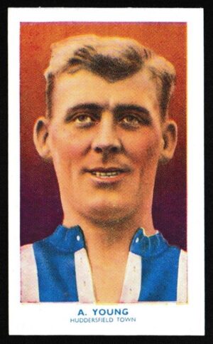 Hill (R&J) - 'Famous Footballers (Hy. Archer) Card #35 - Alfred Young (Huddersfield Town)