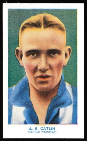 Hill (R&J) - 'Famous Footballers (Hy. Archer) Card #42 - Arthur Catlin (Sheffield Weds)