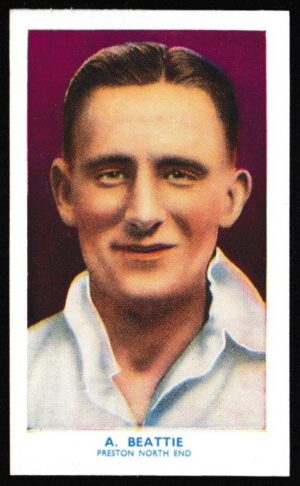 Hill (R&J) - 'Famous Footballers (Hy. Archer) Card #44 - Andrew Beattie (Preston North End)