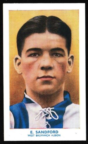 Hill (R&J) - 'Famous Footballers (Hy. Archer) Card #46 - Edward Sandford (West Brom)