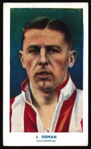 Hill (R&J) - 'Famous Footballers (51-75) Card #51 - J. Osman (Southampton)