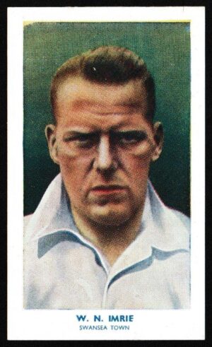 Hill (R&J) - 'Famous Footballers (51-75) Card #54 - W.N. Imrie (Swansea)