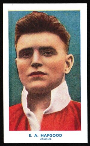 Hill (R&J) - 'Famous Footballers (Hy. Archer) Card #6 - Edris Hapgood (Arsenal)