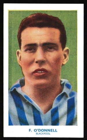 Hill (R&J) - 'Famous Footballers (Hy. Archer) Card #7 - Frank O'Donnell (Aston Villa)
