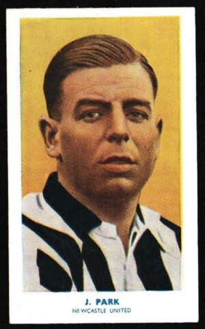 Hill (R&J) - 'Famous Footballers (51-75) Card #73 - J. Park (Newcastle Utd)