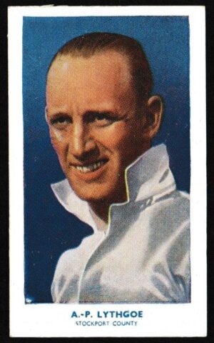 Hill (R&J) - 'Famous Footballers (51-75) Card #74 - A.P. Lythgoe (Stockport County)